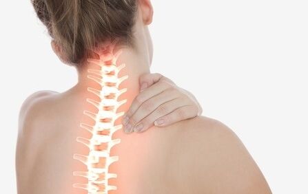 How is the osteochondrosis of the cervical spine manifested